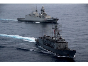 Türk, İtalyan Ve Yunan Fırkateynlerinden Akdeniz’de Ortak Eğitim