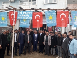 İyi Parti Çüngüş İlçe Başkanı Demir Güven Tazeledi