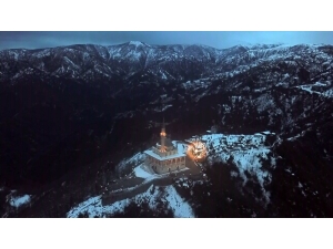 Beyaza Bürünen Türkiye Havadan Görüntülendi