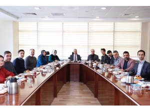 Başkan Dursun, Radyocuları Ağırladı