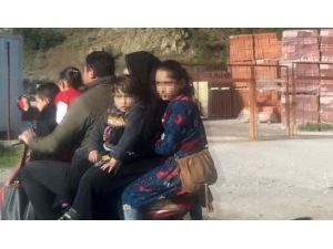 Elektrikli Bisiklete 6 Kişi Binen Aile ’Pes’ Dedirtti