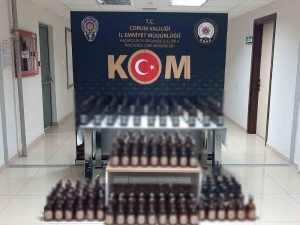 Zeytinyağı Adı Altında Kaçak İçki Sevkiyatına Polis Engeli