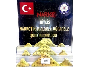 Bitlis’te 92 Kilo Uyuşturucu Ele Geçirildi