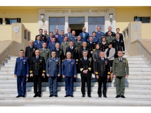 Türk Ve Yunan Milli Savunma Bakanlık Heyetleri Bir Araya Geldi