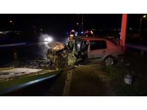 Çevre Yolunda Ters Yönden Giden Araç Kazaya Neden Oldu: 1 Ölü, 2 Yaralı