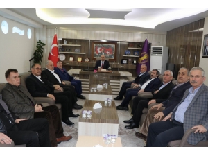 Ntso Başkanı Parmaksız Ve Yönetimden Nevesob’a Ziyaret