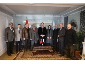 Anadolu Muhtarlar Derneği’nden Başkan Palancıoğlu’na Ziyaret