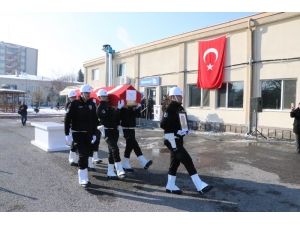 Hayatını Kaybeden Polis Memuruna Gözü Yaşlı Veda
