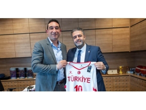 Filistin Basketbol Federasyonu’ndan Tbf’ye Ziyaret