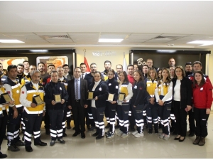 Sınır Ötesi Operasyonlarda Görev Yapan Sağlık Personeli Onurlandırıldı