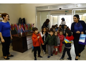 Kreş Çocuklarının Yüzü Güldü