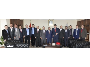 Alman Heyeti Çufalı’yı Ziyaret Etti