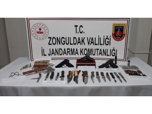 Zonguldak’ta Silah Kaçakçılığı Operasyonu