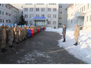Vali Oktay Çağatay, Jöh Taburunu Ziyaret Etti