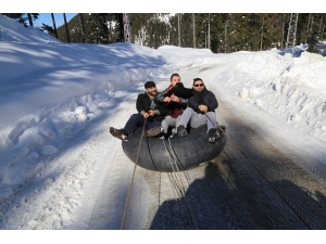 Artvin’de Şambrel Üzerinde Tulum Keyfi