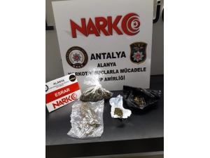 Alanya’da Uyuşturucu Operasyonu