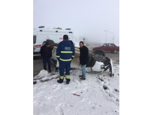 Ak Partili Öztoprak, Kaza Geçirdi