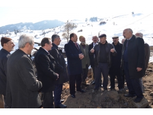 Başkan Karataş’tan Oltu İlçesine Geçmiş Olsun Ziyareti