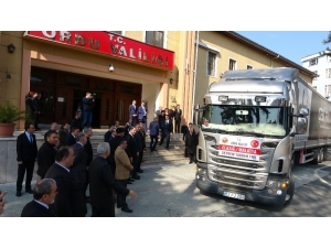 Ordu’dan Deprem Bölgesine Bir Tır Dolusu Yardım