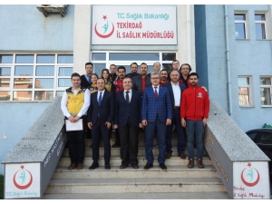 Elazığ’daki Depremzedelere İlk Koşan Umke Ve 112’ye Teşekkür Belgesi