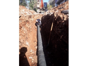 Kaş Bezirgan’a Kanalizasyon