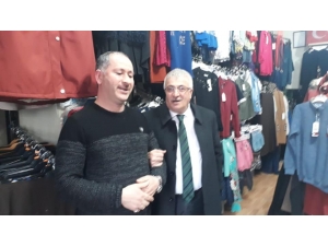 Başkan Dölekli, Esnaf Ziyaretlerini Sürdürüyor