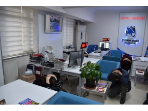 Yunusemre’de Deprem Tatbikatı Gerçeği Aratmadı