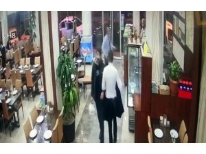 İşkembeci’de Eski Sevgili Kavgası Kamerada