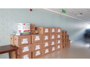 Çorum’da Toplanan Yardımlar İdlib’e Gönderildi