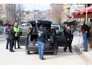 Gaziantep’te Helikopter Destekli Trafik Uygulaması
