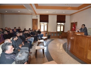 Başkan Çatal, Kahvehane Esnafıyla Bir Araya Geldi