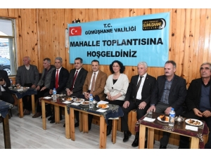 Gümüşhane’de Mahalle Buluşmaları Devam Ediyor