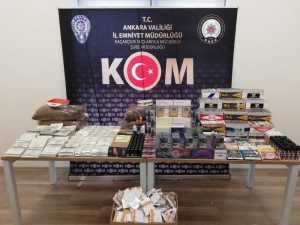 Ankara Merkezli 3 İlde Kaçakçılık Operasyonu