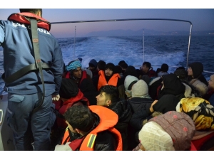 Ayvalık’ta 47 Afganistan Uyruklu Göçmen Yakalandı