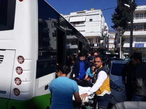 Kahraman Şoför, Sağlık Ekipleri Gibi Çalıştı