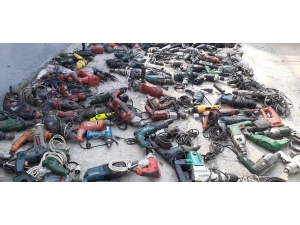 Ankara Polisi Çalıntı 380 Adet Elektrikli İnşaat Malzemesini Tek Tek Buldu