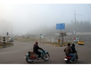 Kilis’te Yoğun Sis