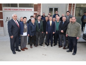 Başkan Şimşek Esnafı Dinledi