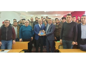 Prof. Dr. Burhanettin Hacıcaferoğlu Elmalı’da Öğrencilerle Buluştu