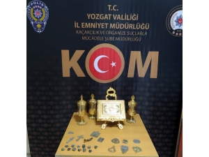 Akdağmadeni’nde Tarihi Eser Operasyonu