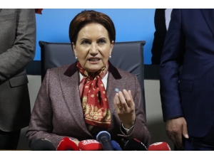 İyi Parti Genel Başkanı Meral Akşener: