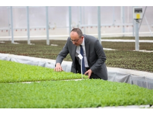 Paydaşlar ‘Sebze Fidesi Üretim Tesisi’nin Geleceği İçin Buluştu