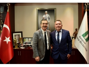 Chp İnhisar İlçe Başkanı Bayrak’tan Ataç’a Ziyaret