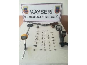 Jandarmadan Kaçak Kazı Operasyonu