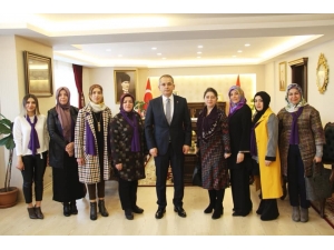 Tosya El Sanatları Derneği, Kaymakam Pişkin’i Ziyaret Etti