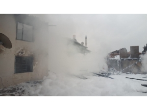 Amasya’da Ev Yangını