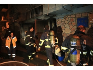 Müstakil Evde Elektrikli Sobadan Yangın Çıktı