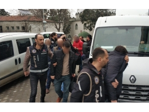 Fetö’ye Komiser Yardımcılığı Giriş Sınavı Operasyonundan 8 Şahıs Adliyede
