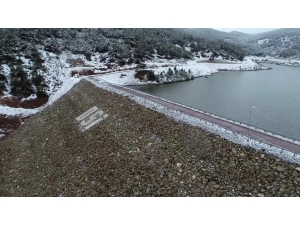 Çatlak Oluşan Barajdaki Çalışmalar İha Tarafından Havadan Görüntülendi