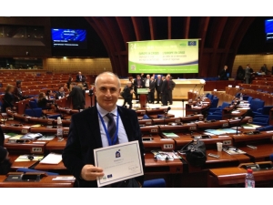 Başkan Akgün, “12 Yıldız Şehir” Ödülü İçin Strazburg’a Gidiyor